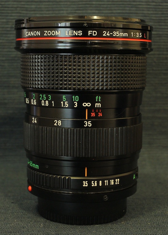 Canon New FD 24-35mm F3.5L (Bought as Near Mint) - JPY35,800